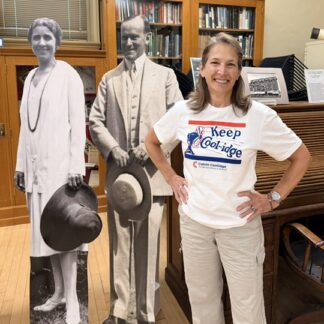“Keep Cool-idge” Calvin Coolidge T-Shirt